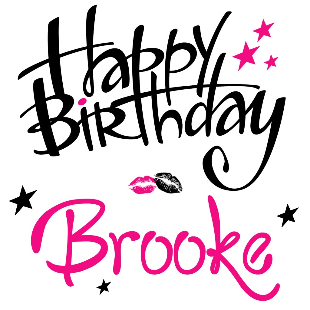 happy birthday brooke