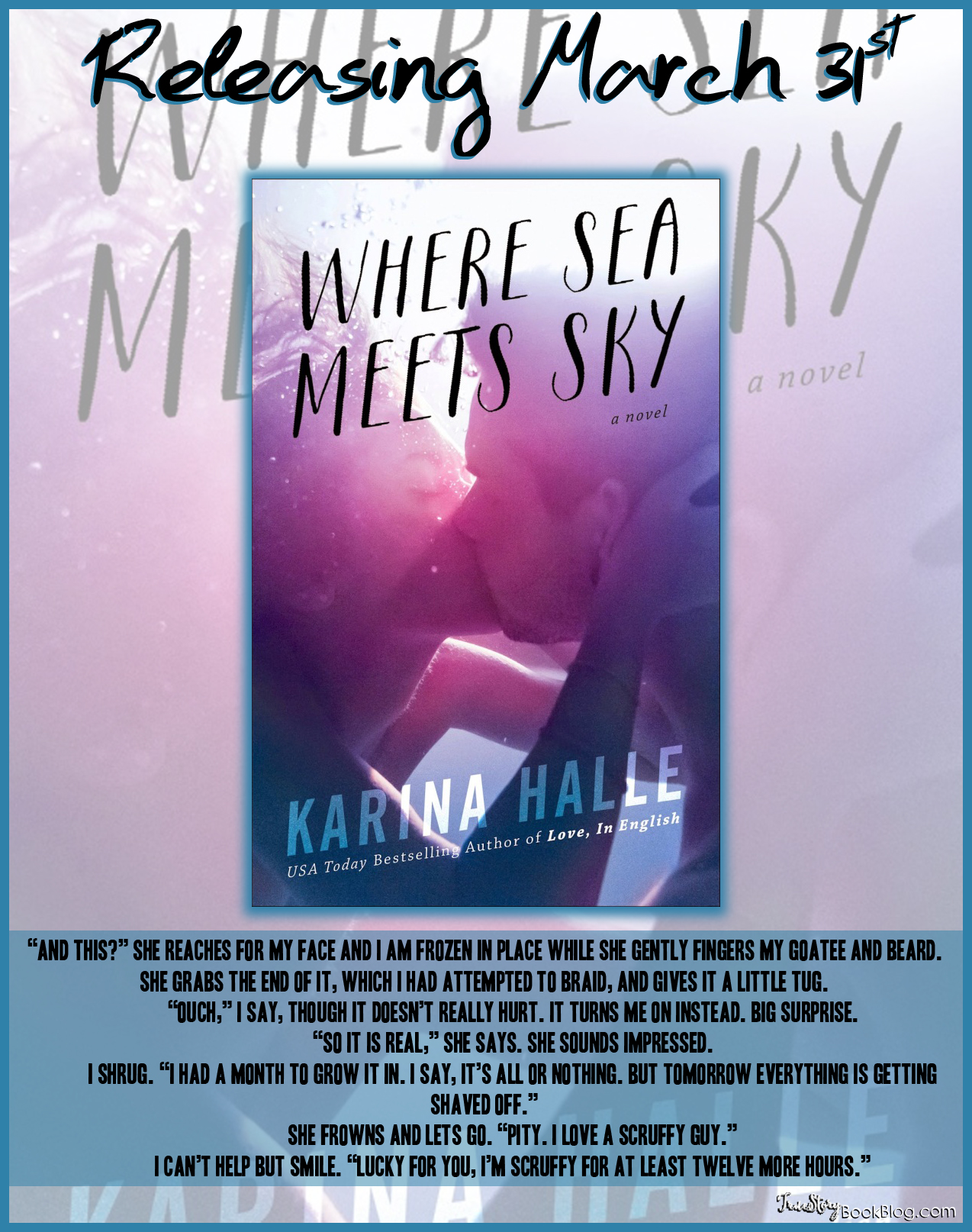 ~where Sea Meets Sky By Karina Halle Cover Reveal And Excerpt~ 