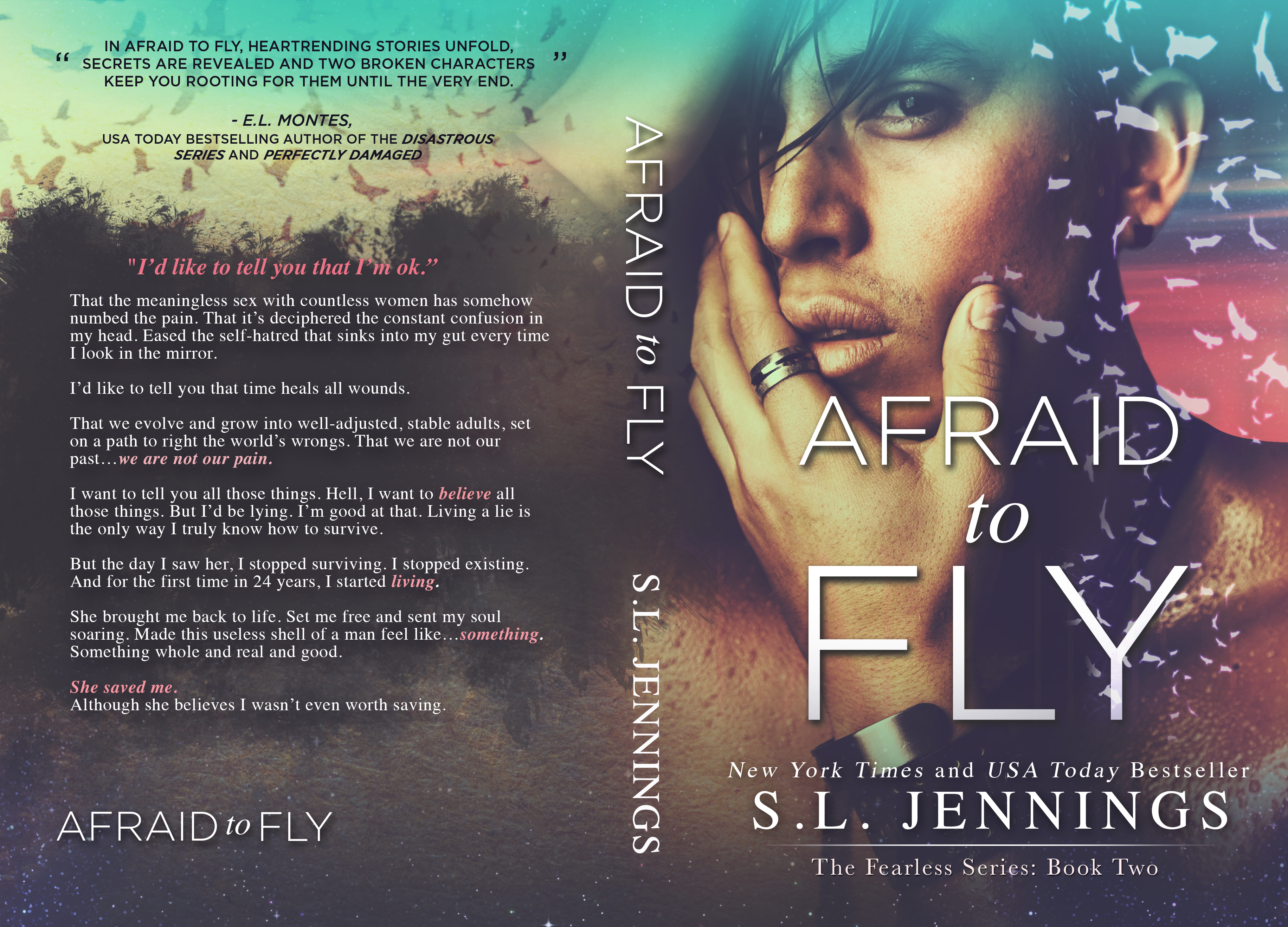 Afraid to Fly by S.L. Jennings Cover Reveal & Excerpt*~*