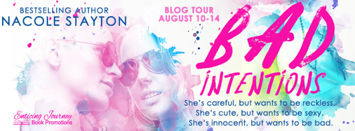 Bad Intentions Blog Tour Banner