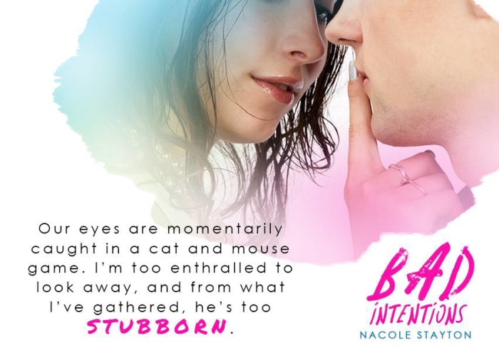 Bad Intentions Blog Tour Teaser 3