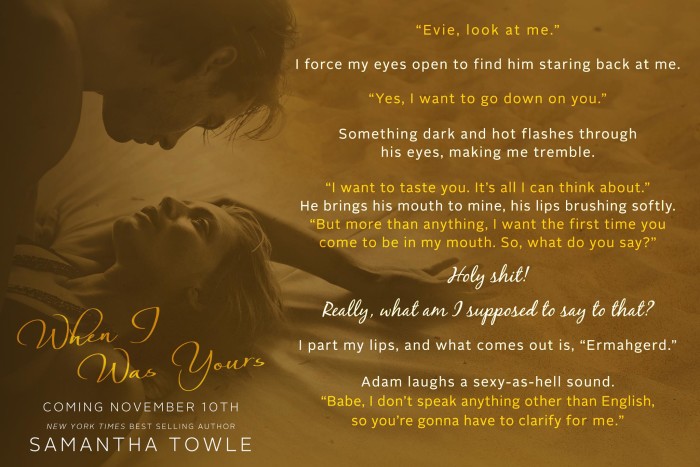 When I Was Yours Teaser Cover Reveal